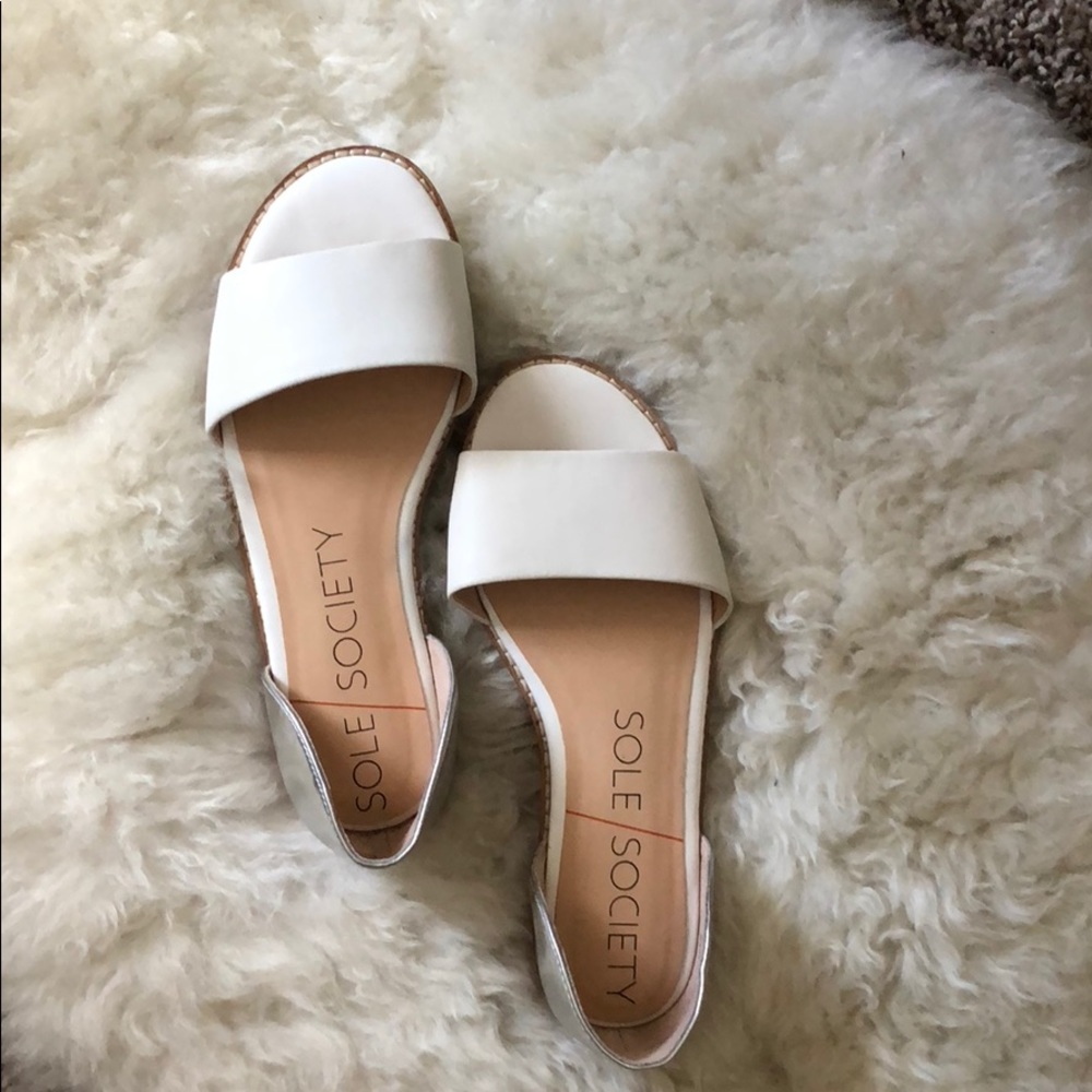 Sole Society | Open-toe flats